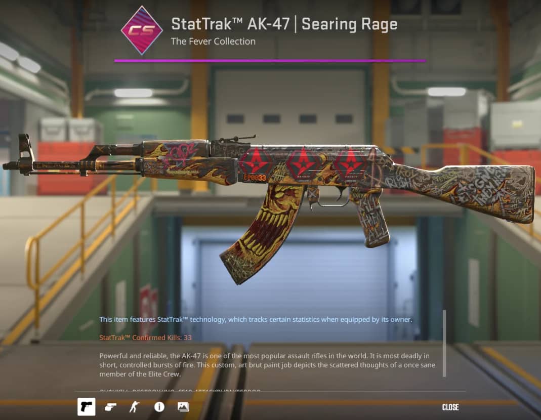 AK-47 Searing Rage