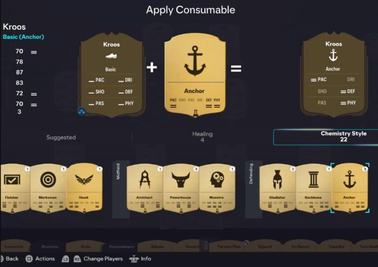 How to buy a Chemistry Style Consumable in FC 25